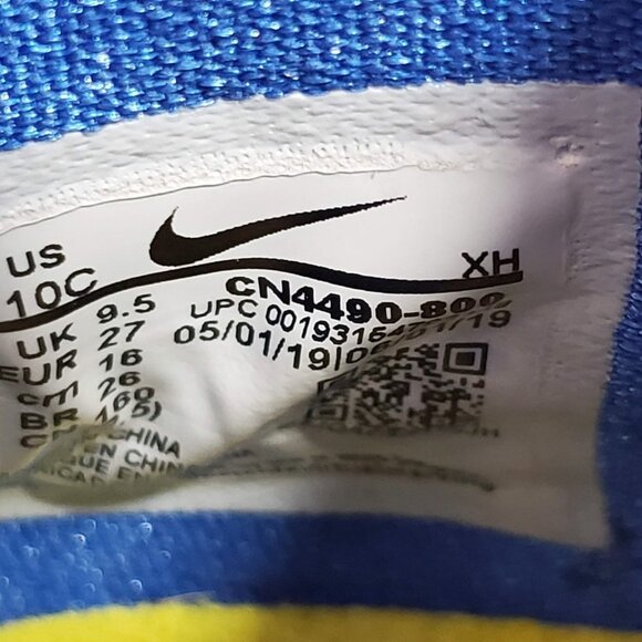 Nike Kyrie 5 Spongebob Squarepants Pineapple House Sneakers Size 10C - Picture 6 of 9